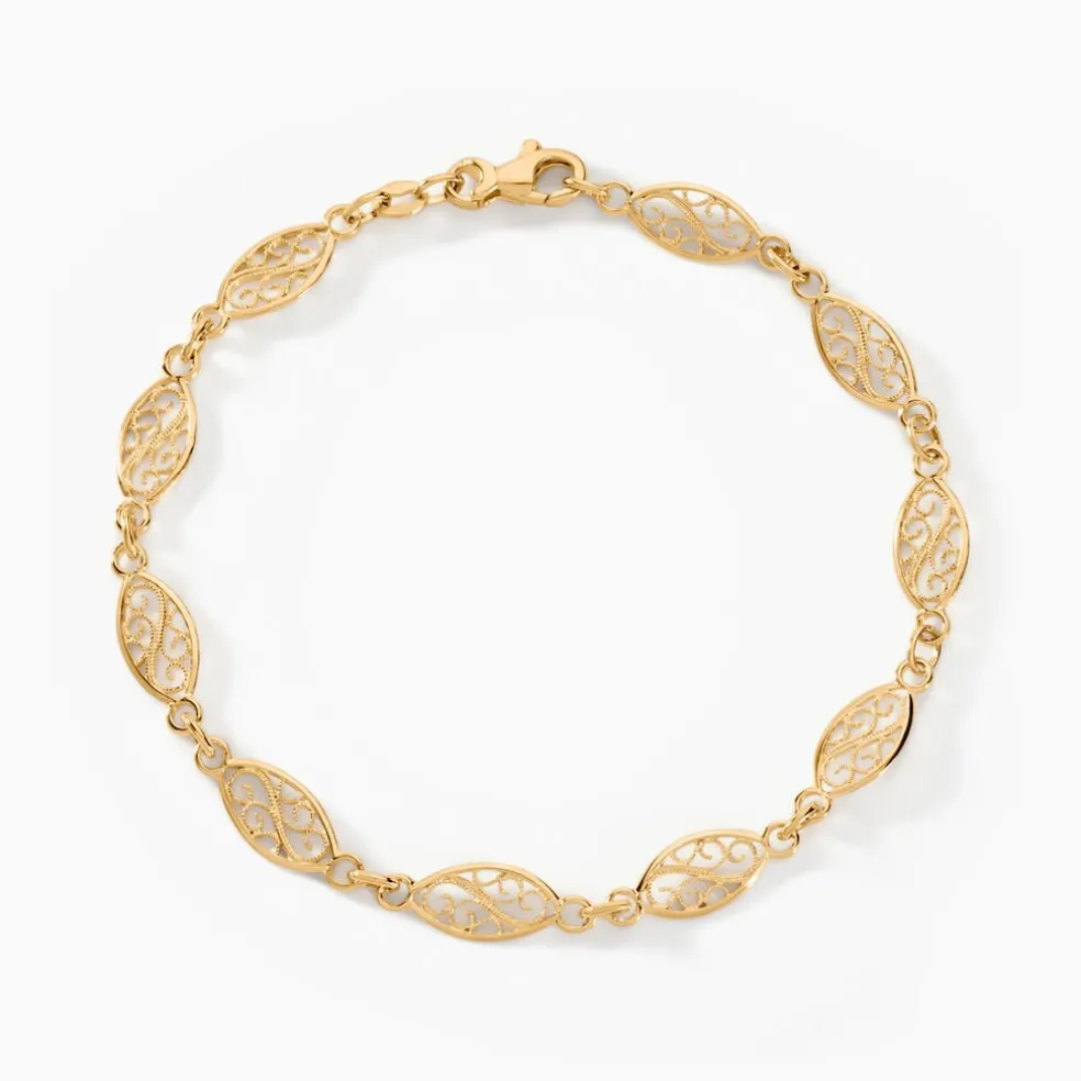 Bracelet Golden Acanty Or Jaune