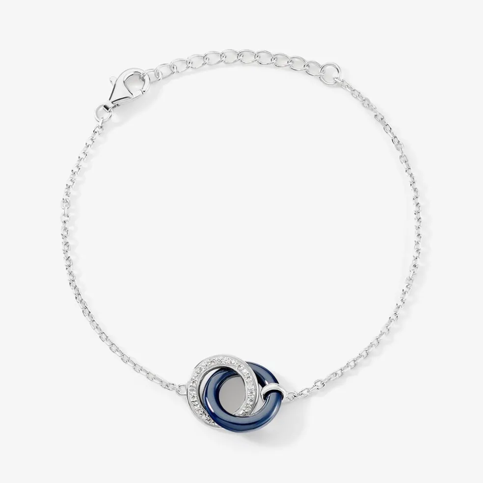 Bracelet Grizzel Argent Blanc Oxyde De Zirconium