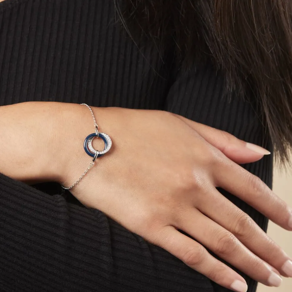 Bracelet Grizzel Argent Céramique Oxyde