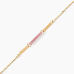 Bracelet Halcyone Or Jaune Calcédoine