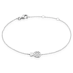 Bracelet Harold Argent Blanc Oxyde De Zirconium