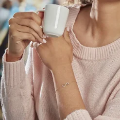 Bracelet Heimdall Or Jaune Oxyde De Zirconium