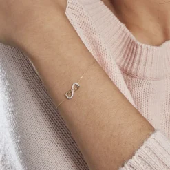 Bracelet Heimdall Or Jaune Oxyde De Zirconium