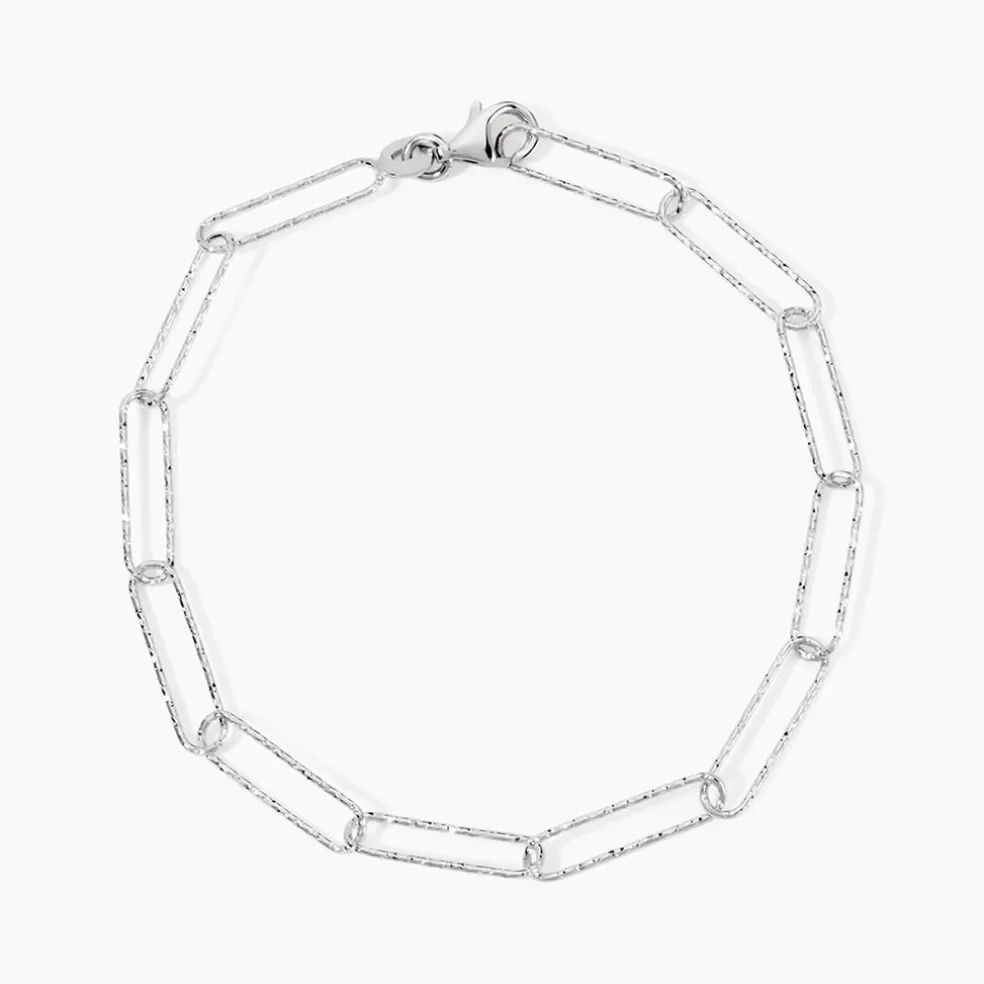 Bracelet Hekla Argent Blanc