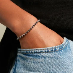 Bracelet Henrik Acier Blanc