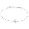 Bracelet Hervelina Argent Blanc Oxyde De Zirconium