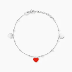Bracelet Hinde Argent Blanc