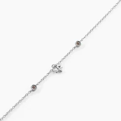 Bracelet Honey Argent Blanc Oxyde De Zirconium