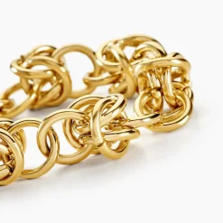 Bracelet Huda Acier Jaune