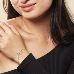 Bracelet Hugolin Plaqué Or Aventurine