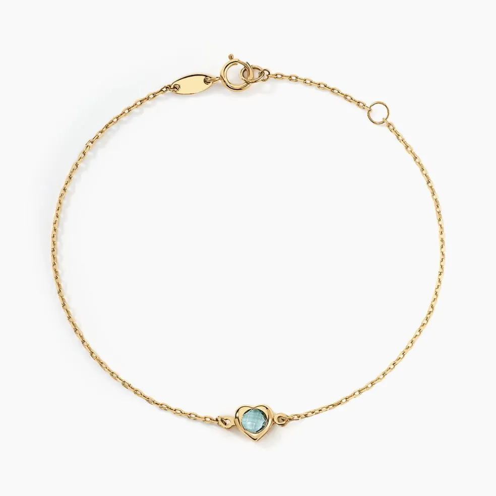 Bracelet Icarus Or Jaune Topaze