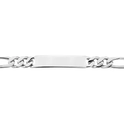 Bracelet Identité Argent Blanc Vivian