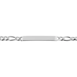 Bracelet Identité Argent Blanc Vivian
