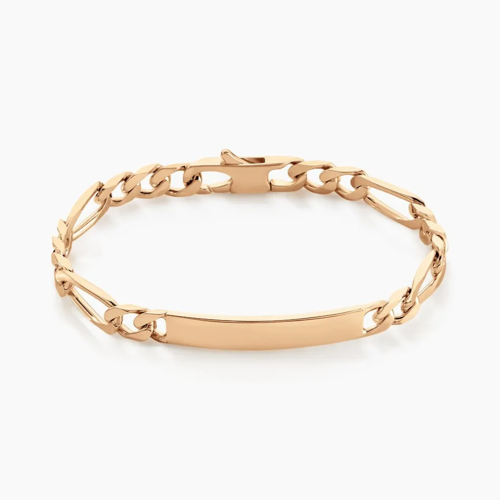 Bracelet Identité Bixente Plaqué Or Jaune