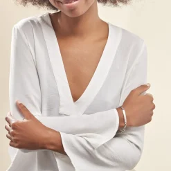 Bracelet Identité Casper Argent Gris