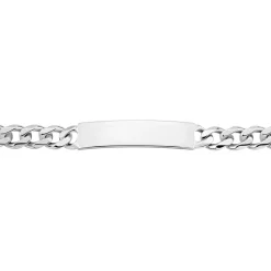 Bracelet Identité Casper Argent Blanc