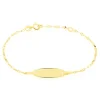 Bracelet Identité Eowyn Maille Fantaisie Or Jaune