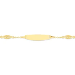 Bracelet Identité Eudoxie Maille Filigrane Or Jaune