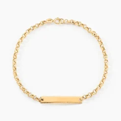 Bracelet Identité Marcel Or Jaune