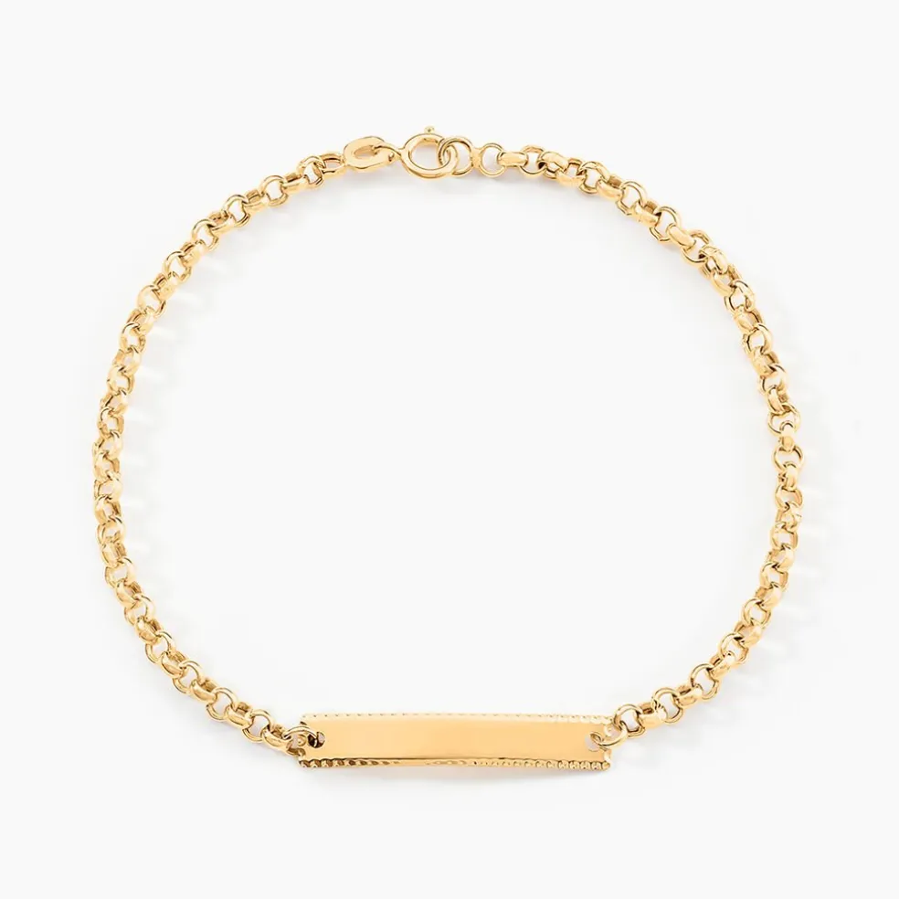 Bracelet Identité Marcel Or Jaune