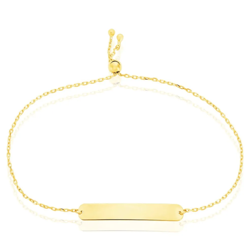 Bracelet Identité Peronille Or Jaune