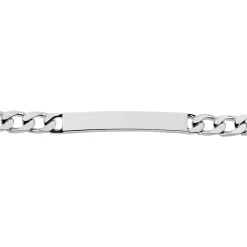 Bracelet Identité Vivian Argent Blanc