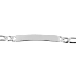 Bracelet Identité Vivian Argent Blanc
