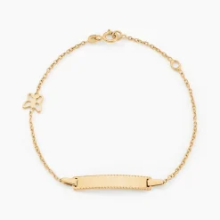 Bracelet Identitée Buster Or Jaune