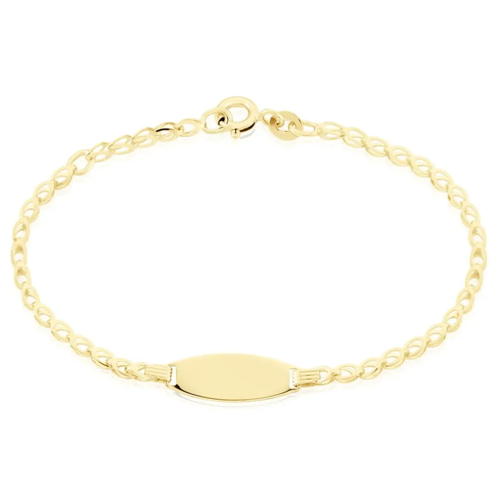 Bracelet Identitée Marcel Or Jaune