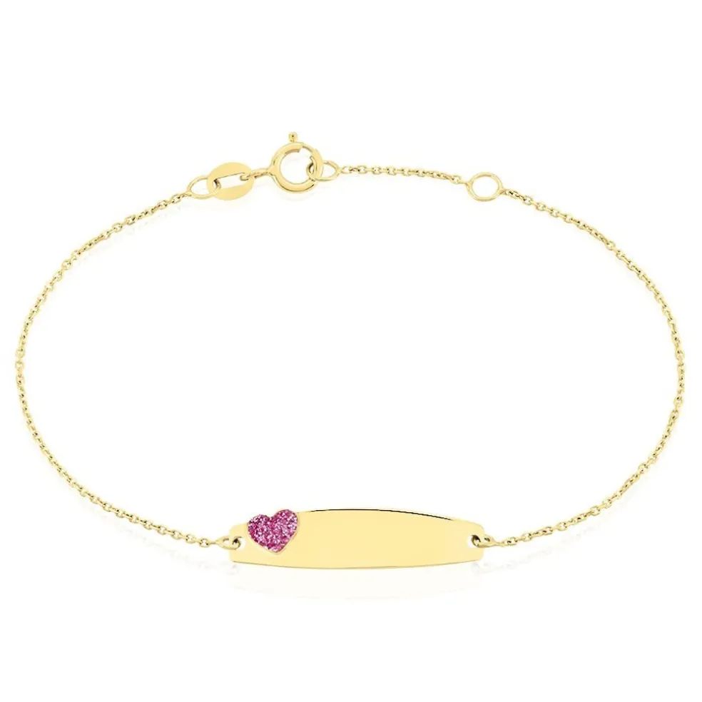 Bracelet Identitée Marcel Or Jaune