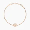 Bracelet Ieva Argent Rose