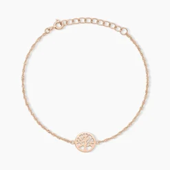 Bracelet Ieva Argent Rose