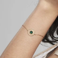 Bracelet Ilia Plaqué Or Jaune Verre