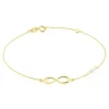 Bracelet Illenia Or Jaune Perle De Culture