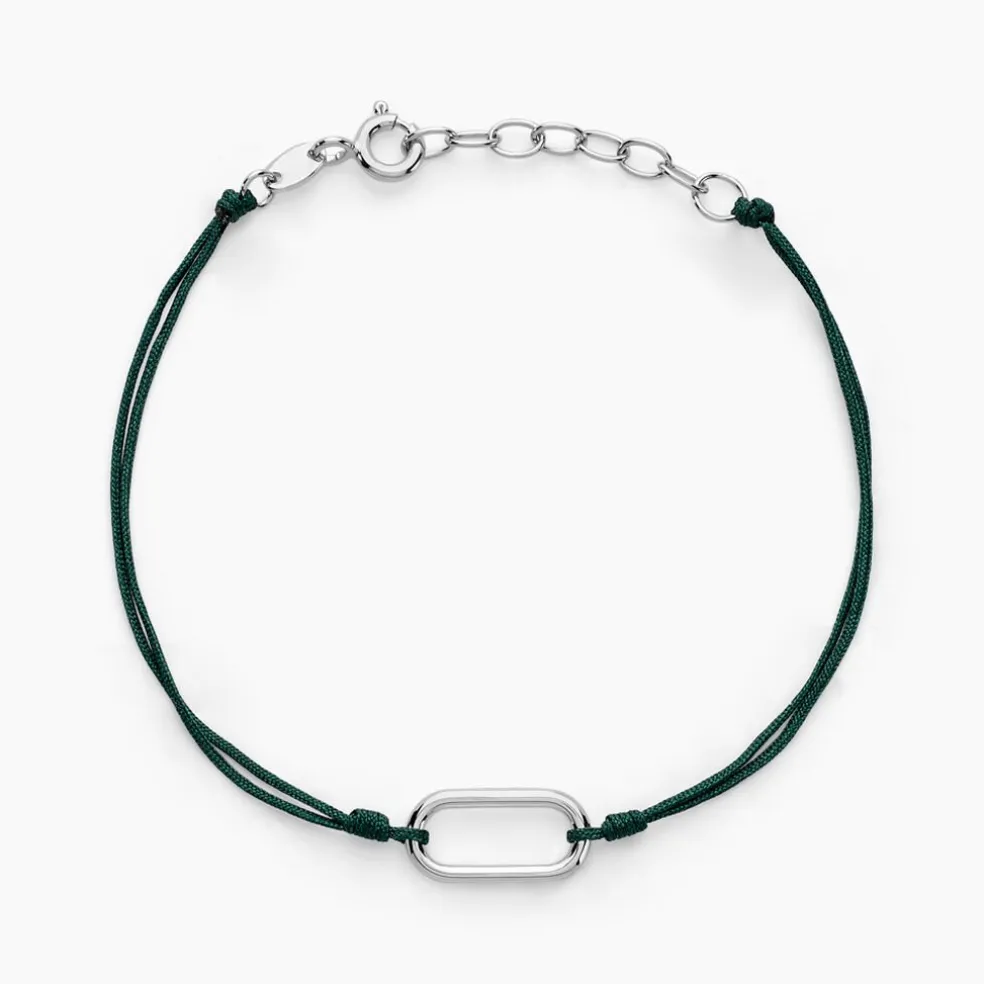 Bracelet Infini Pop Argent Blanc