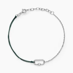 Bracelet Infini Pop Argent Blanc Oxyde De Zirconium