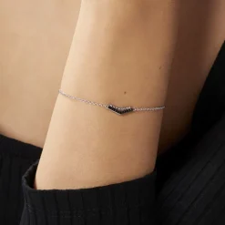 Bracelet Irina Argent Blanc Oxyde De Zirconium