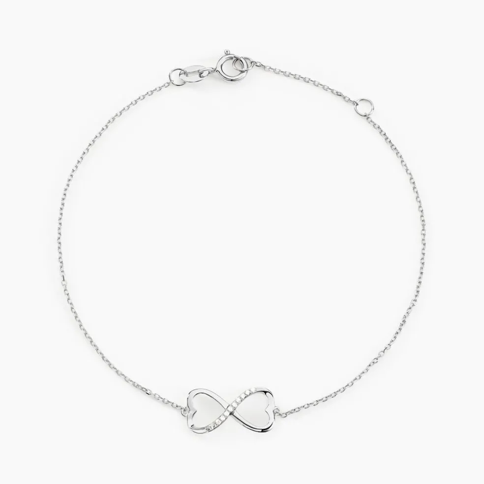 Bracelet Irmela Or Blanc Diamant