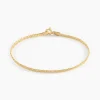 Bracelet Ivy Maille Haricot Or Jaune