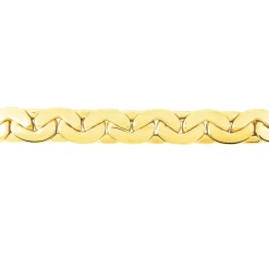 Bracelet Ivy Maille Haricot Or Jaune