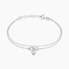 Bracelet Ivylou Argent Blanc