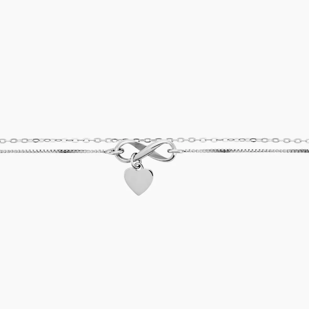 Bracelet Ivylou Argent Blanc