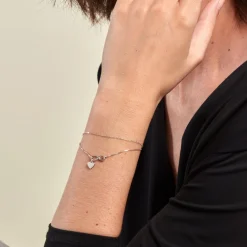 Bracelet Ivylou Argent Blanc