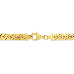 Bracelet Izel Maille Anglaise Or Jaune