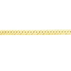 Bracelet Izel Maille Anglaise Or Jaune