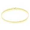 Bracelet Izel Maille Anglaise Or Jaune