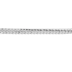 Bracelet Izel Maille Anglaise Or Blanc