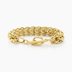 Bracelet Jackie Acier Jaune