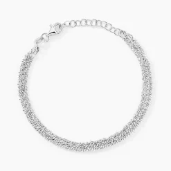 Bracelet Janelle Argent Blanc