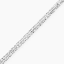 Bracelet Janelle Argent Blanc